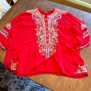 Johnny Was red Kimono. 3X/4x